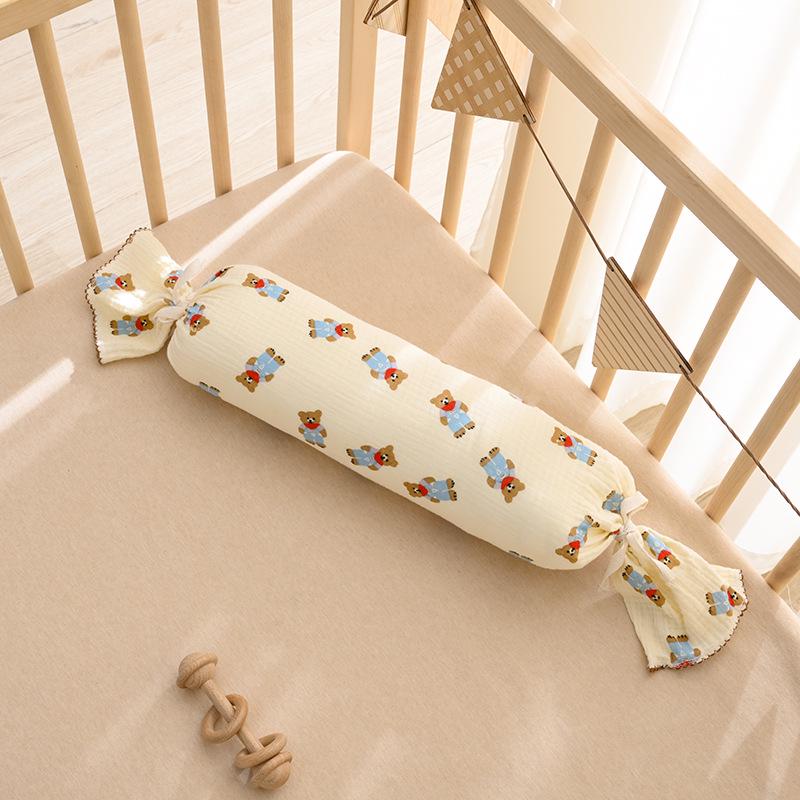 Infant Comfort Sleep Bolster: Anti-Pressure Soothing Pillow for Safe Side and Back Rest.