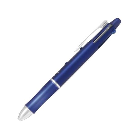 Pilot Dr. Grip 4+1 4-Color Ballpoint Pen 0.7mm + Mechanical Pencil 0.5mm Navy PB Acro Ink Ergonomic Pen
