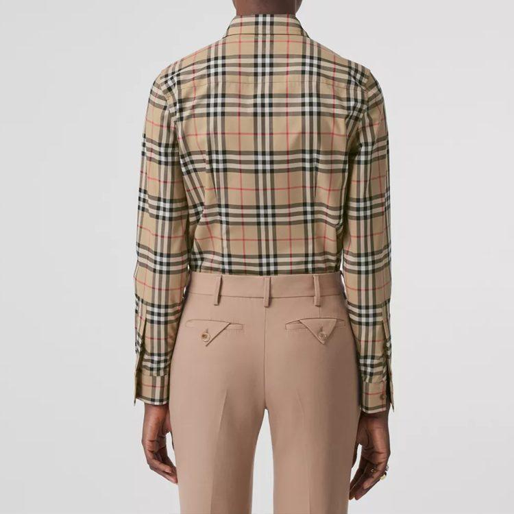 Burberry SS21 Shirt Women's Spring Outfit Beige 80222841