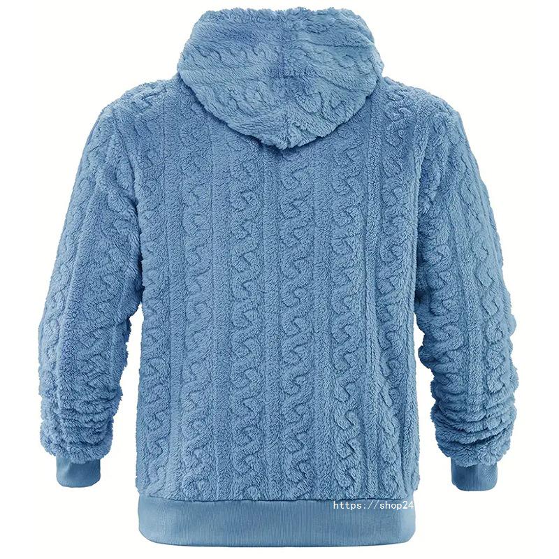 European Size Retro Hooded Jacket: Thick, Warm, and Trendy for Autumn and Winter
