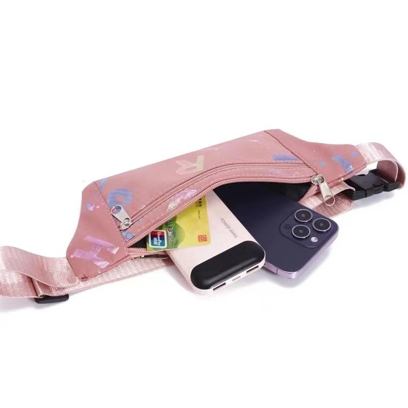 Ladies' Sports Waist Bag, Men's and Women's Multi-functional Close Fitting Outdoor Leisure Change