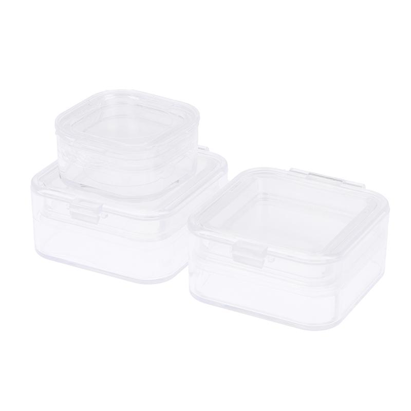 1Pc Dental Tooth Box Inside Membrane Tooth Implant Transparent Plastic Box