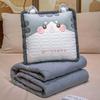 Mling 2-in-1 Cat Pillow and Blanket for Car
