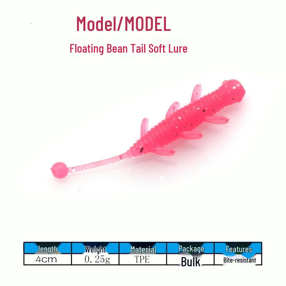 Mini Miękka Przynęta Korzeń Wędkarski: Ultra-Mały Micro Minnow do Drop Shot, Sztuczna Przynęta Rybka z TPE