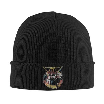 Aerosmith Dream On Portrait Knitting Hat  Hip Hop Caps Men Women Hippie Beanie Hats Autumn Design Thermal Elastic Bonnet Hats