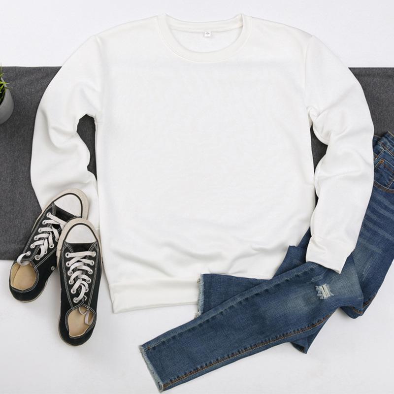 TEMU Autumn/Winter European & American Style Round Neck Custom Print Sweatshirt Available Now