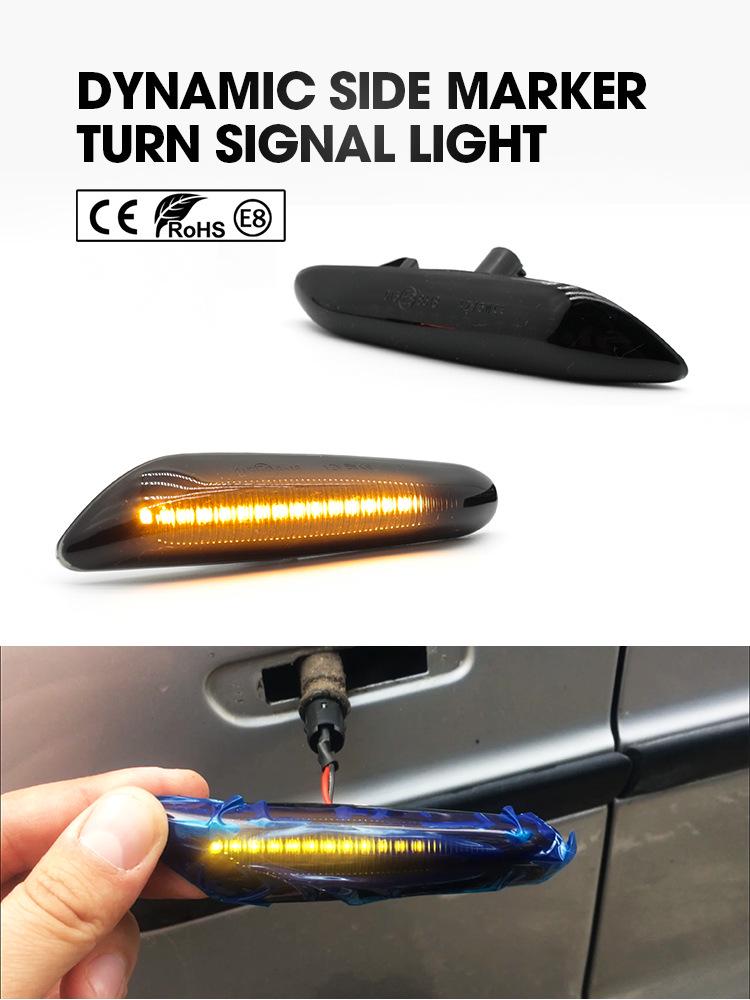New Sequential LED Turn Signal Lights for BMW 3 & 5 Series - Side Light Upgrade