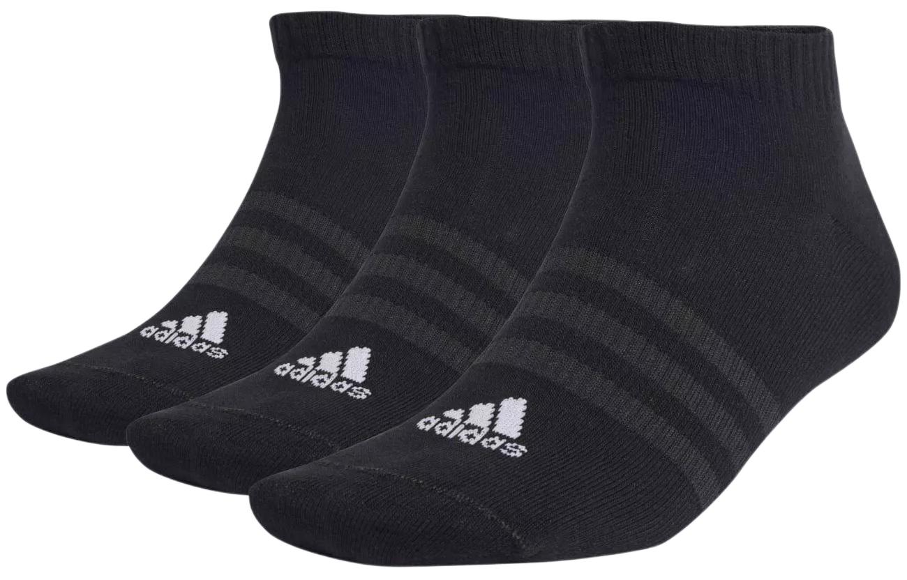 Adidas T SPW LOW 3P Ankle Socks Men s 3 Pack Black 3 Pack (Black)|M