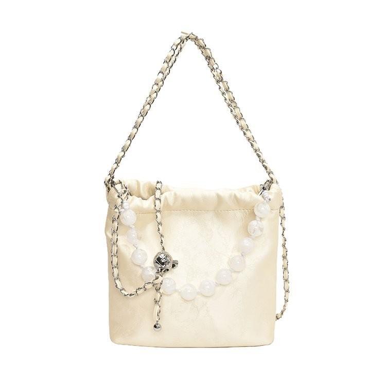 IELGY Exquisite and Fashionable Handbag, Foreign Style Solid Color Versatile Shoulder High Texture Simple Trend Messenger Bag