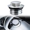 Motorcycle Fuel Tank Pop-Up Gas Cap Cover For Harley Dyna Super Glide CVO Softail Fat Bob FXFB FXFBS FLSTF FLFB Accessories Gas Tank Doors 4