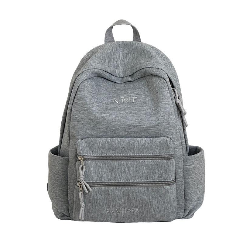 Schoolbag Korean 1011 College Student School Bag Women's Large Capacity Lightweight Backpack College Student Travel Commuter Backpack