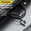Essager 2-in-1 Lightning/Micro USB Adapter Fast Charging USB Type C Female Connector for iPhone 17 16 15 14 13pro iPad Converter