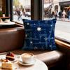 The Starry Sky Cushion Cover Set of  Decorative Short Plush Pillow Covers for Sofa Soft  Cushion Case X Cm