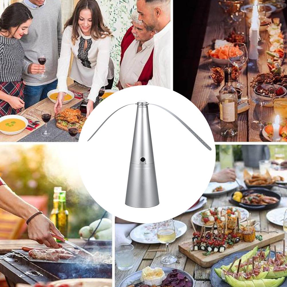 Fly Fans for Tables Battery Operated Fly Repellent Fan Table Top Fly Fan Portable Outdoor Picnic Fan for Picnic Restaurant Party