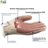 250 degree high temperature resistant gloves pure cotton insulation gloves oven mitts insulation abrasion resistantnon-slip gloves