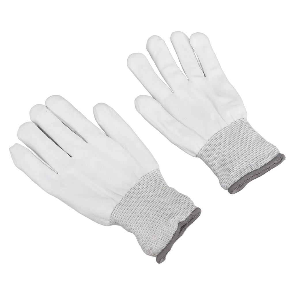 2pcs LED Glowing Gloves Cloth Skeleton Glowing Light Gloves for Dance Halloween Children