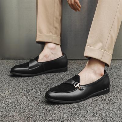 Herren formeller Leder-Loafer Klassischer Retro-Gentleman-Stil Outdoor-Freizeit Business-Party Täglich Büro Herren Hochzeitsschuhe