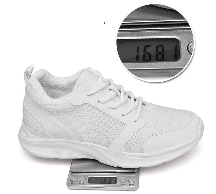 Men's Invisible Height-Increasing Shoes: 6cm, 8cm, 10cm Options - Trendy, Breathable, Thick-Soled Summer Sports Sneakers