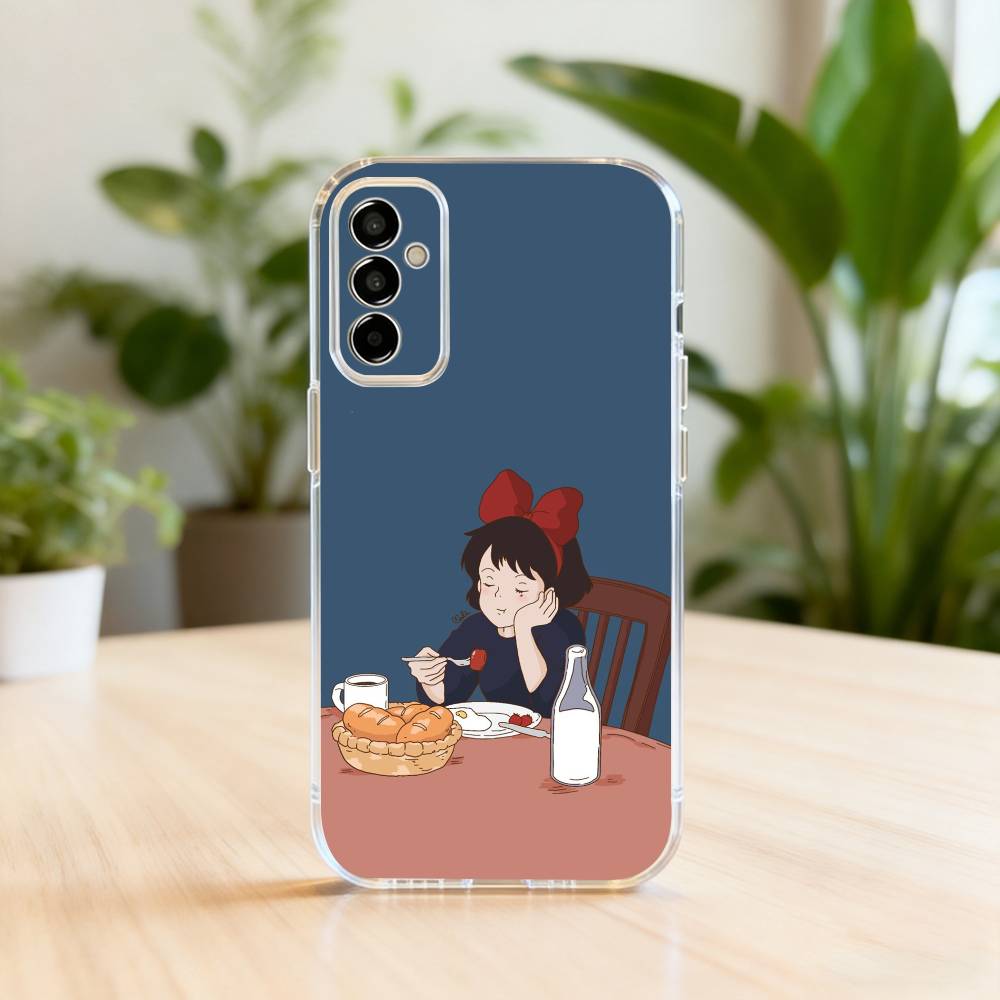 

K-Kikis D-Delivery KDS S-Service Phone Case Transparent Silicone Soft For SamsungA10,12,20,21S,30,31,40,50,51,52,70,71 Samsung a52 a52S