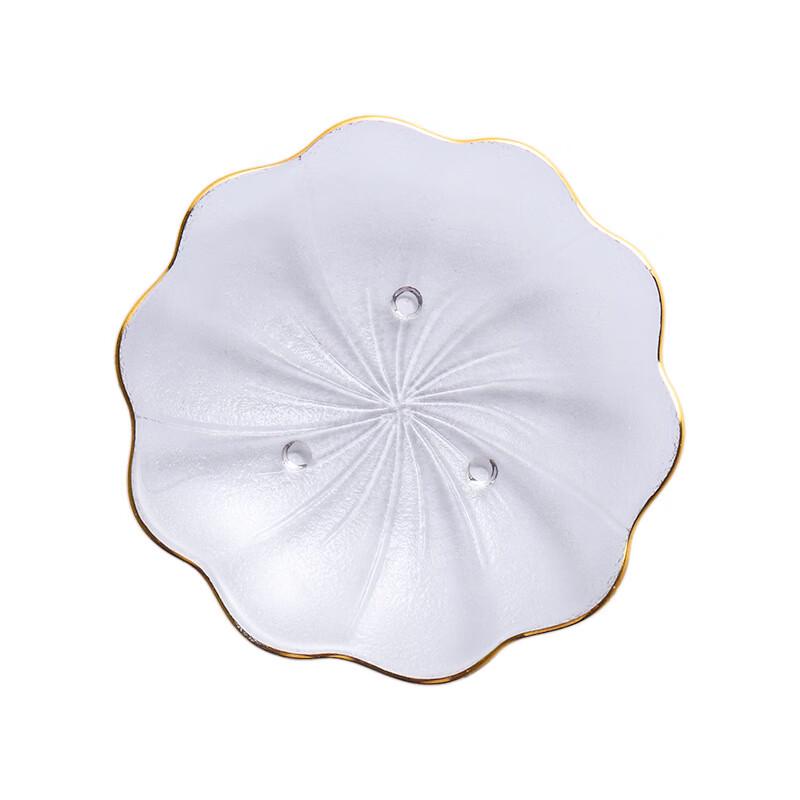 JIUMUQING Glass Teacup Coaster