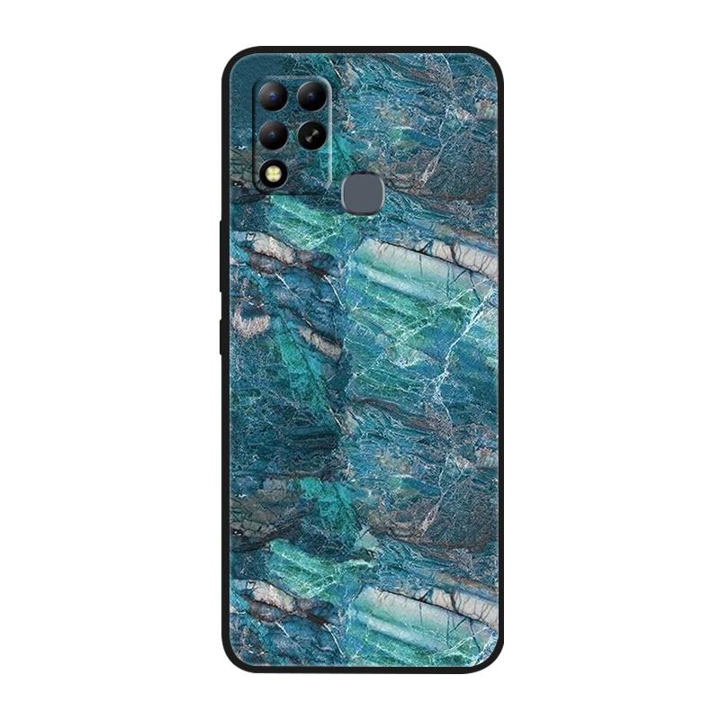 For Infinix Hot 11 G37 4G Case Covers TPU Black Silicone Cover for Infinix Hot11 G37 Protective X689F Soft G 37 Black Shells