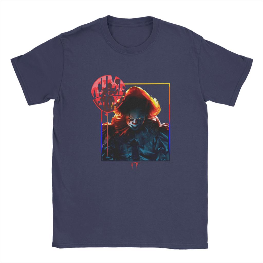 It Pennywise Movie TShirt Summer Harajuku T Shirts Unisex 100 Cotton O Neck 4XL 5XL 6XL Top Tees Short Sleeve Aesthetic Tops