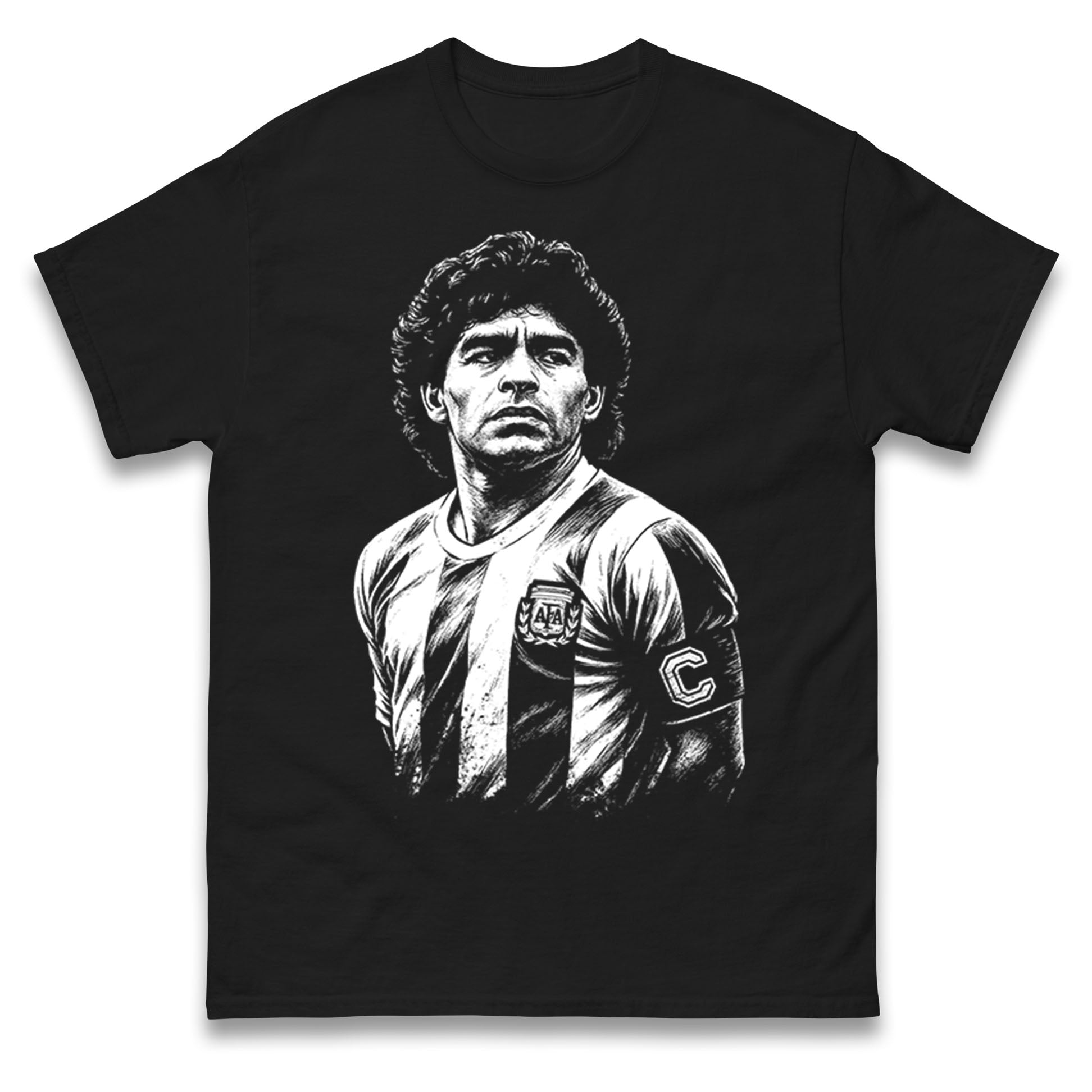 Diego Maradona Argentina T Shirt Tshirt Mens Womens Unisex Tops Tees 2XL