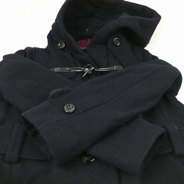 NANO UNIVERSE Wool Duffle Coat [36/Women’s S/Black](USED)