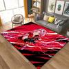 Naruto Thunder Carpet Rug for Living Room Bedroom Home Sofa Decoration,Kids Play Non-slip Floor Mat