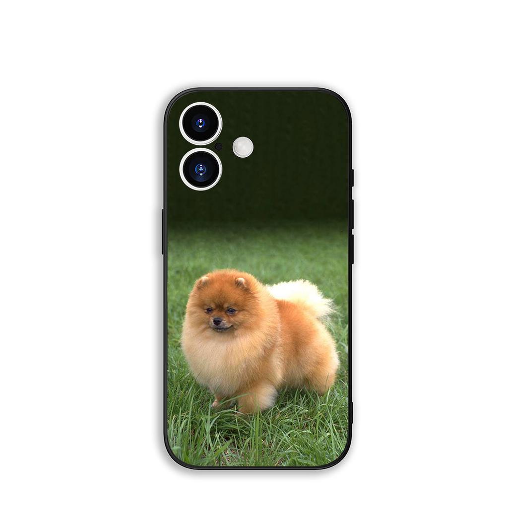 Phone Cover Pet Pomeranian Dog Casing for Samsung Galaxy S25 S24 S22 S23 FE Ultra Plus A56 A05 A06 A15 A16 A55 S7 Edge Case