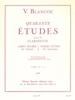 Alphonse Leduc, Wittner Blank: 40 Etudes, Volume 2 (Clarinet Method Book), Leduc Publishing.