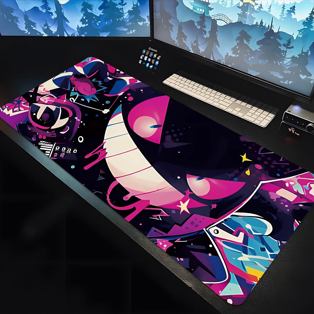 PPikachues Anime Mouse Pad large keyboard mouse desk pad nonslip rubber gaming super classic mouse pad laptop carpet x