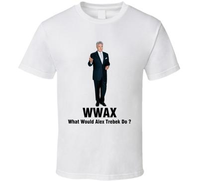 Alex Trebek Co zrobiłby Alex Trebek Koszulka Unisex