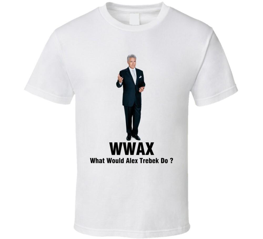 Alex Trebek What Would Alex Trebek Do T Shirt  Unisex T-Shirt L