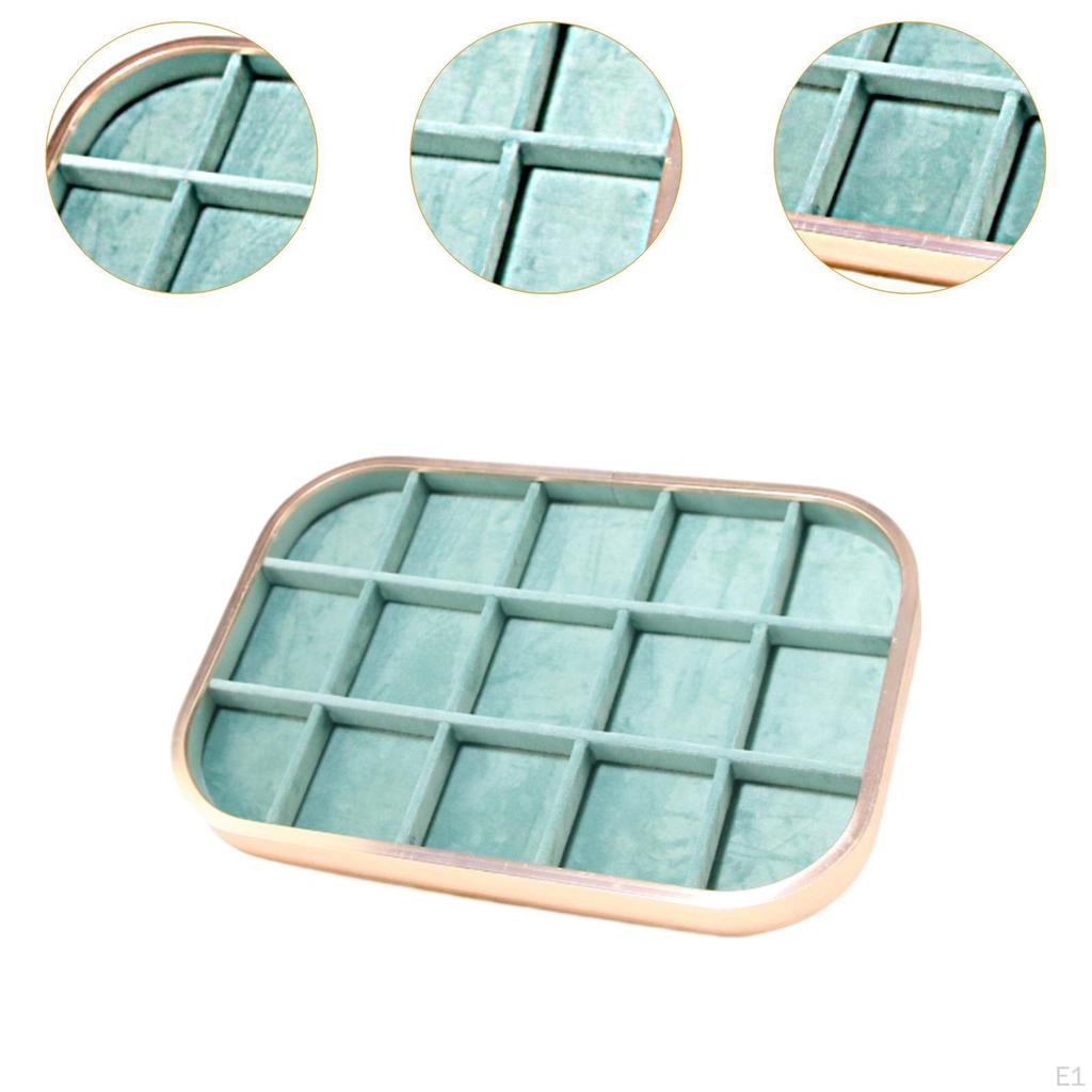 Jewelry Tray for Drawer, Stackable Organizer, Storage Earring, Necklace,