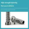 1 Set Prosthetic Screw Retained Abutment Lab Accessories Temporary Cylinder For Multi-Unit Abutment For Nobel Biocare