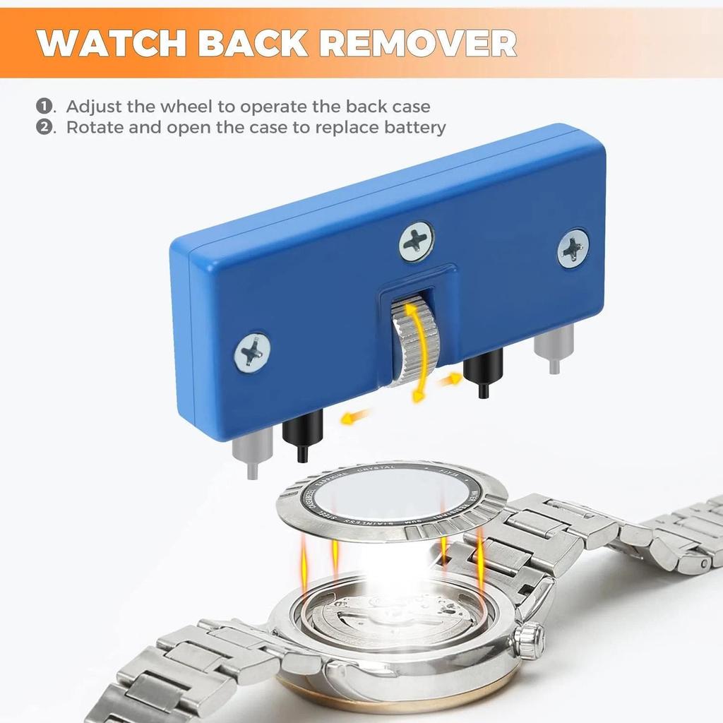 Hot-Selling 13-in-1 Watch Repair Kit: Battery Replacement, Screwdriver, Strap Tool