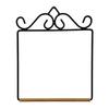 Hummingbird Swing And Perch Rustic Metal Frame Birds Swing with Wood Perch Hanging Parrot Perch for Outdoor Garden Patio Balcony