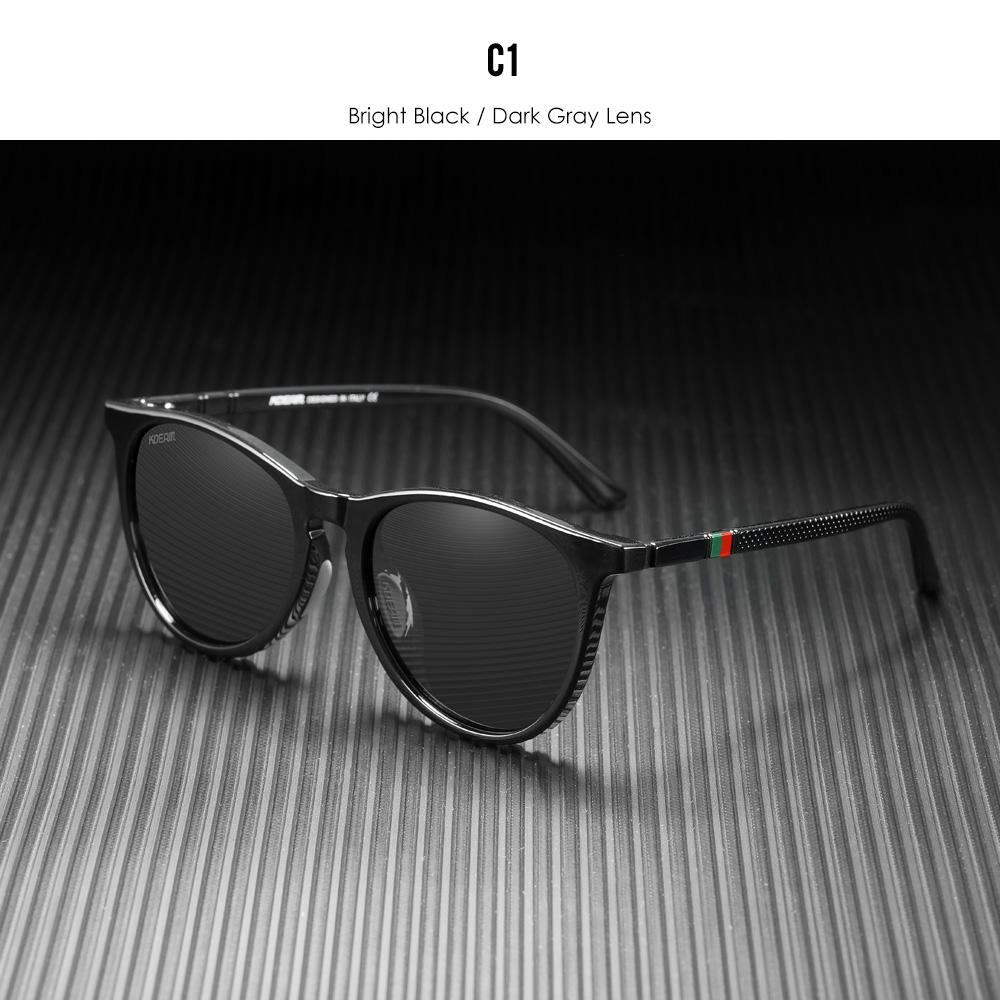 KDEAM Brand Simple Stylish Design Vintage Women Sunglasses Polarized Lenses Fashion Sun Glasses Filter Reflected Light Eyewear