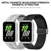 Cinturino in Silicone per Samsung Galaxy Fit3 Cinturino per Orologio Fibbia Magnetica Braccialetto Sostituzione Correa