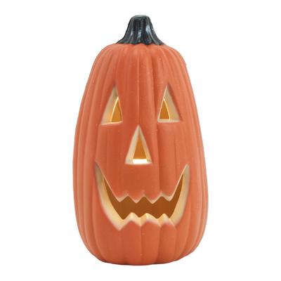 Halloweenová LED dýňová lucerna na baterie