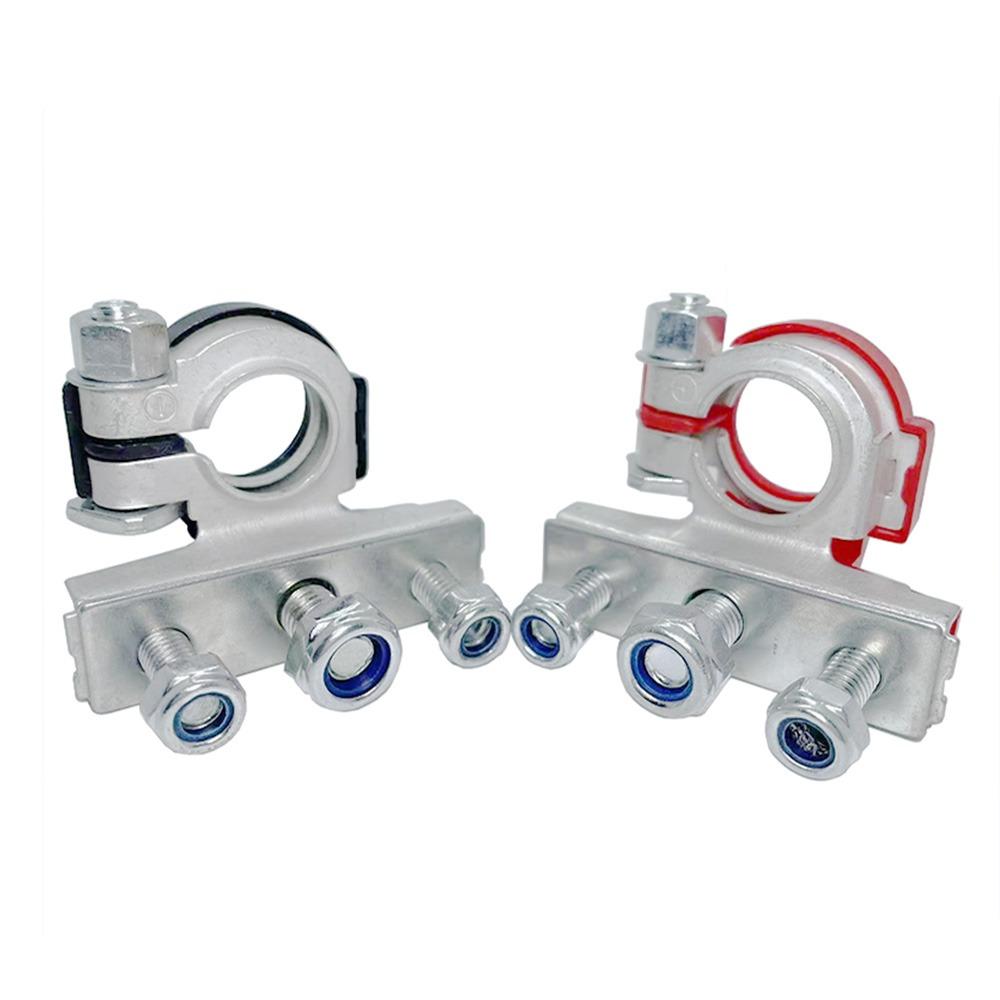 

Disconnect Cable Clamp Terminal Connectors 3 Way Car Battery Clamps Caravan