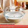 Heat-Resistant Microwave Safe Glass Bowl and Ceramic Steaming Dish Collection