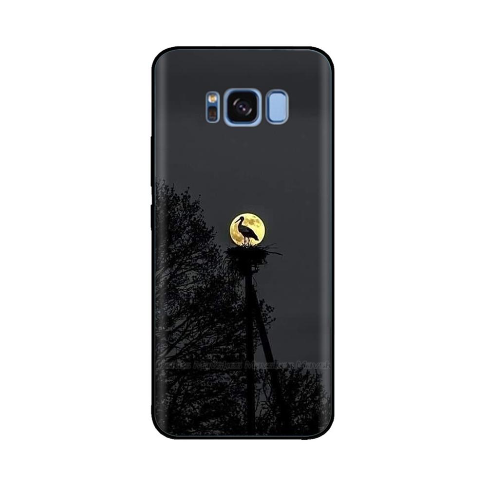 For Samsung Galaxy S8 Plus Phone Case Heart-Butterfly Funda For Samsung S8 S8Plus Cases Liquid Silicone Bumper GalaxyS8 Shells