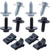 50Pcs Engine Shield Splash Fender Bumper Screw Clips Rivet Fastener Fits Toyota