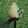 Waterproof Solar LED Bird Stake Light Light Sensing Auto On/Off Solar Powered Garden Light Sealed Structure Delicate Bird Shape
