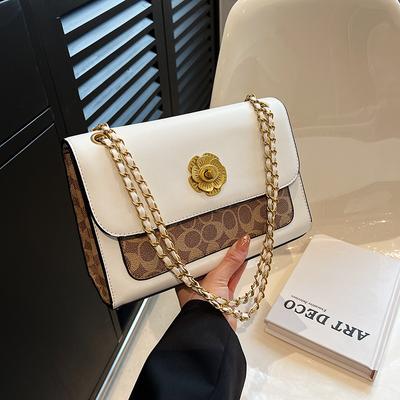 Bolsos de mujer de nuevo estilo, modernos, estilo retro, con cadena, para ir al trabajo, de un solo hombro o cruzados.