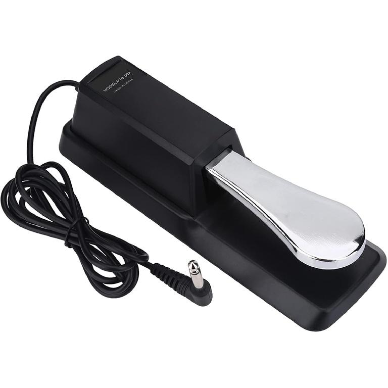 Keyboard Sustain Pedal, Universal Digital Piano Foot Pedal with Non-slip Bottom for Keyboards