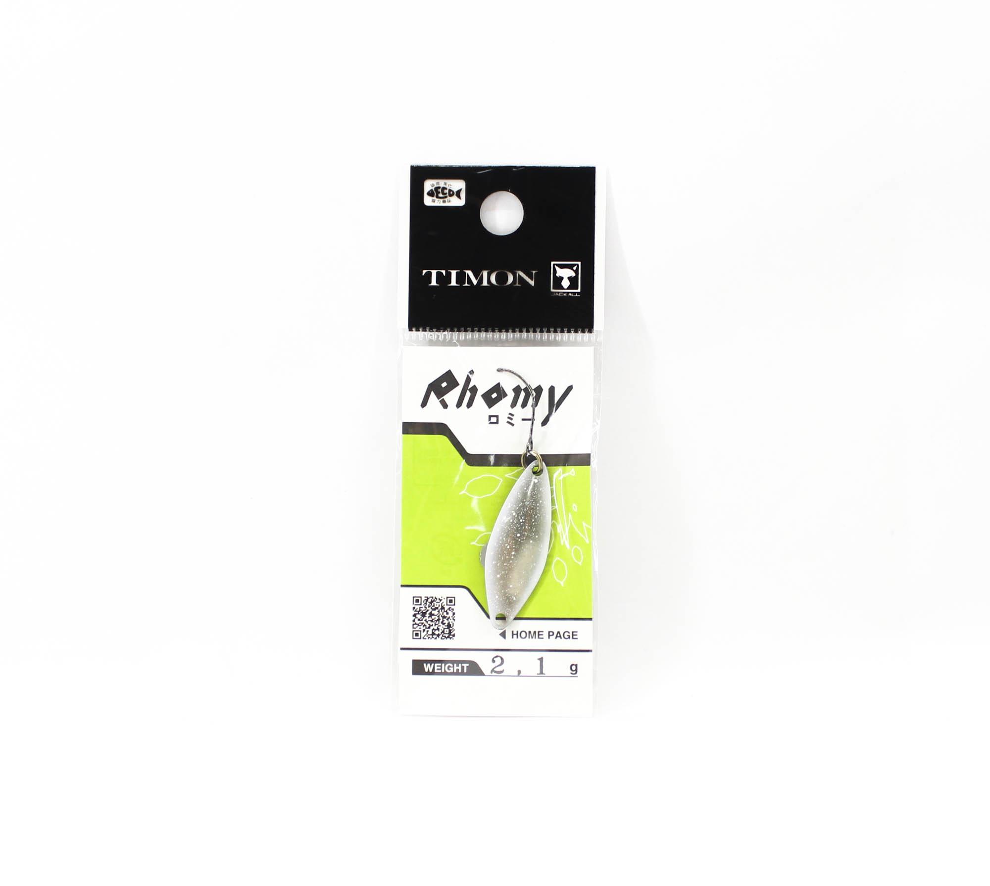 

Jackall Timon Rhomy Trout Spoon 2.1 grams 180 Yazy Silver White UV (5989)