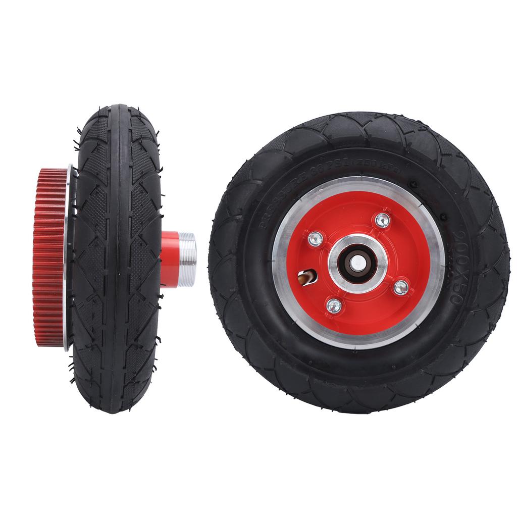 8 ιντσών 200X50 Ηλεκτρικό Πατίνι Πίσω Κέντρο Τροχού Πνευματικό Ελαστικό Εσωτερικός Σωλήνας με Πίσω Κέντρο